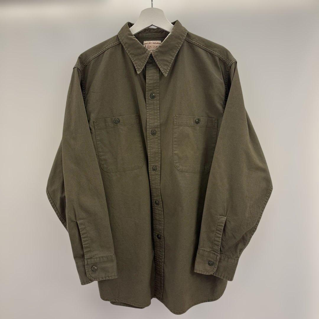 Boncoura ボンクラ USN ワークシャツ ポプリン 38 BONCOURA × ヴィンテージ│オレはボンクラ！